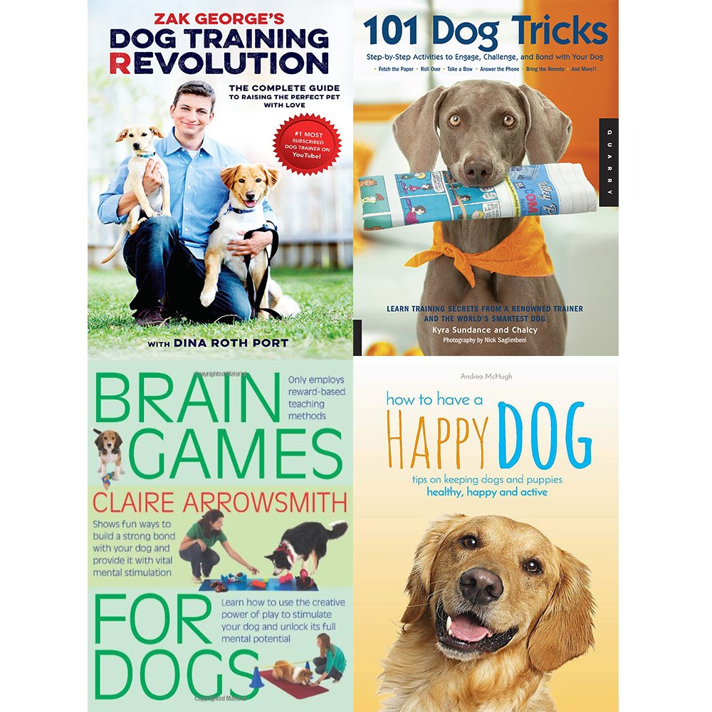 Dog training revolution, 101 dog tricks, brain games for dogs and how ...