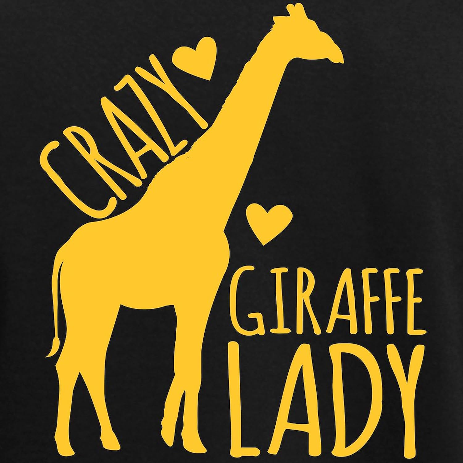 CafePress Crazy Giraffe Lady Pajamas Womens Novelty PJ Sleepwear