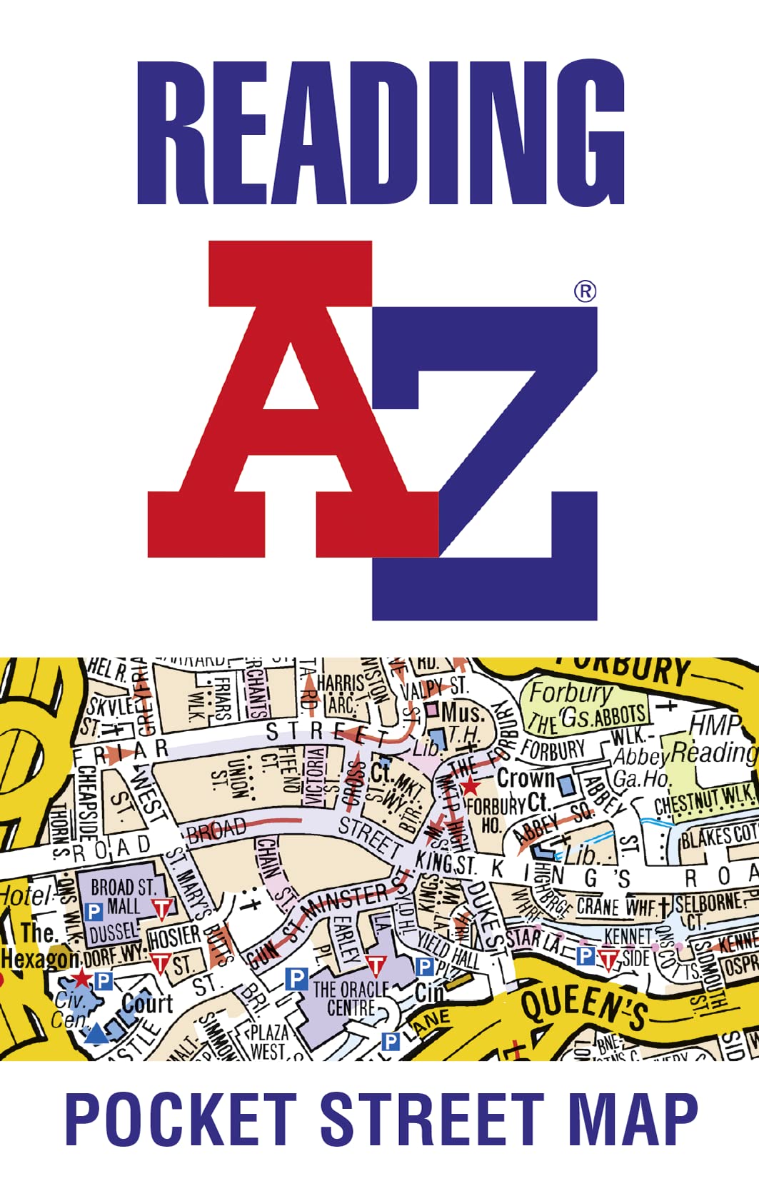 Reading A-Z Pocket Street Map, Non-Fiction, Map, A-Z Maps