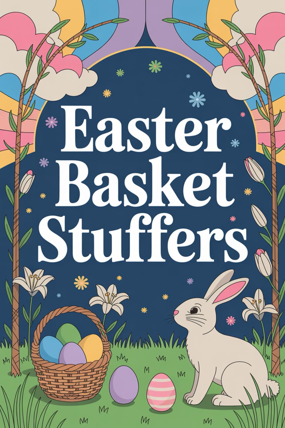 Easter Basket Stuffers: Clear Mind Expansion 100 Puzzle Book Word Search for Adults with Egg Hunt Theme and Something New