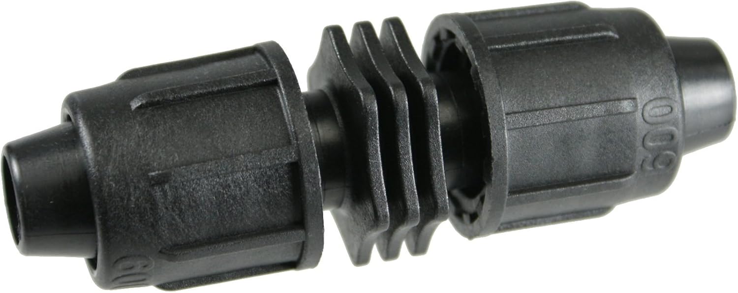 Drip Depot Irritec Perma-Loc Tubing Coupling - Size : 1/2- 5 Pack