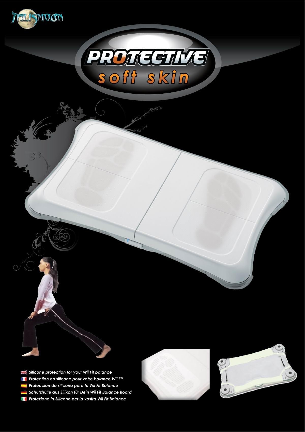 Talismoon Protective Soft Skin for the Wii Balance Board in White