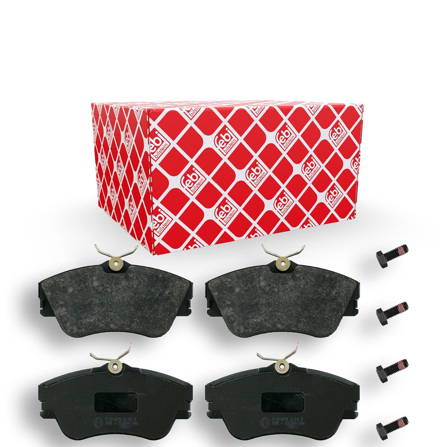 febi bilstein 16304 Brake Pad Set with bolts, 1 unit
