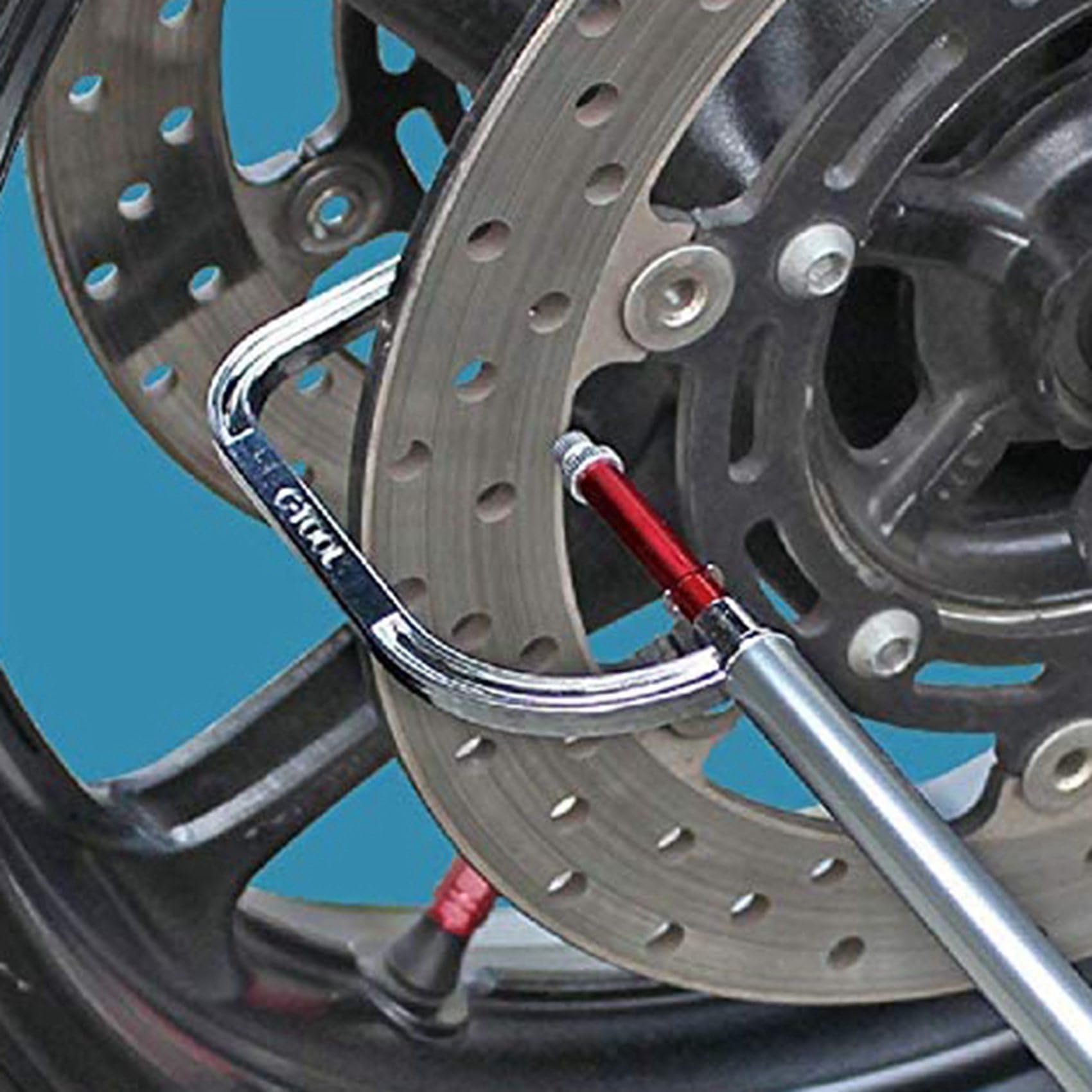 3X Herramienta de Medición de Disco de Freno 0-45 mm Calibradores de Regla de Medición de Espesor para Motocicletas Coches Detección de Prueba de Desgaste de Disco de Freno