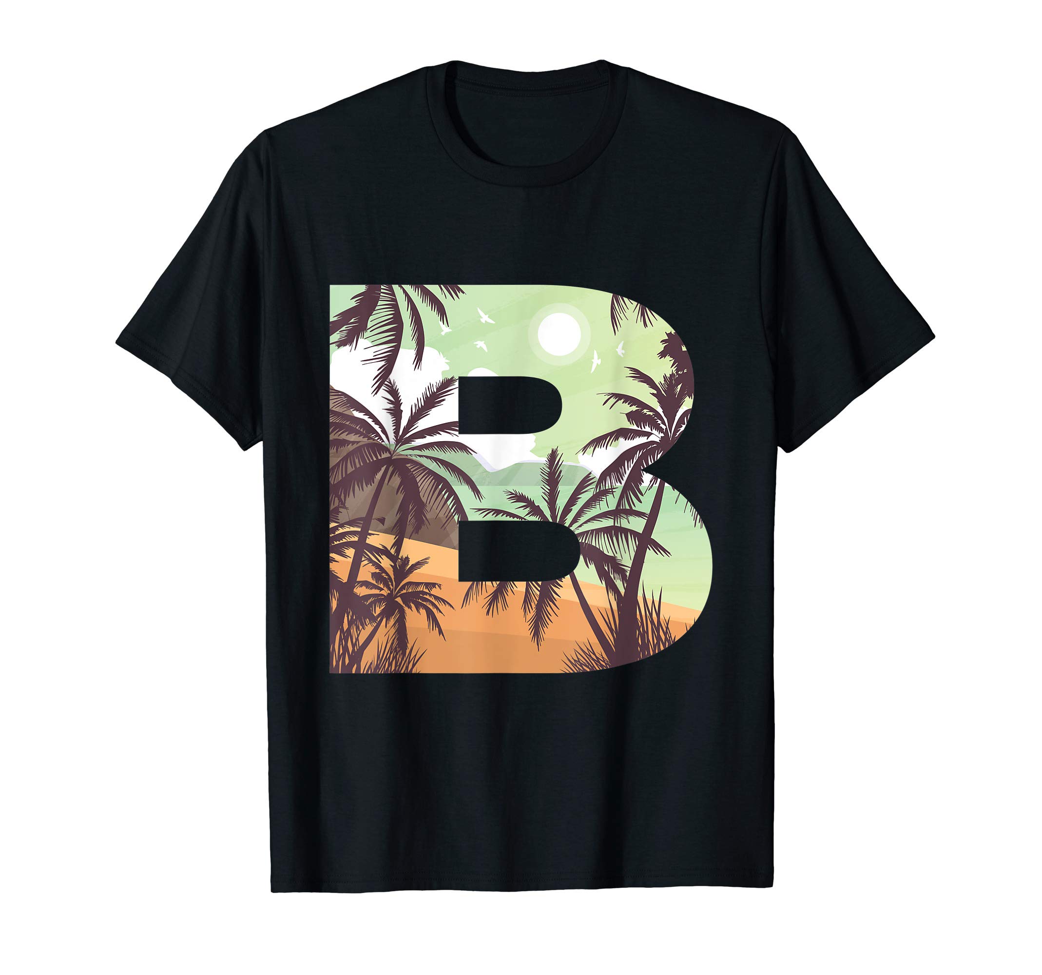 B for Beach illustrationsB for Beach - Fun Holiday Vacation Graphic T-Shirt