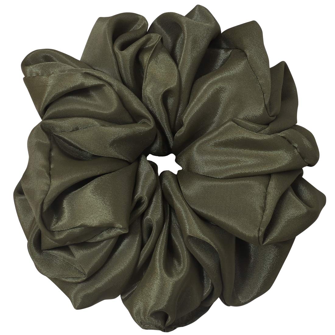 MATKOOZ Premium Hijab Hair Scrunchies, Volume Scrunchies for Girls and Women, Pack of 1 Olive Green (B094QG285S) Amazon Price History, Amazon Price Tracker