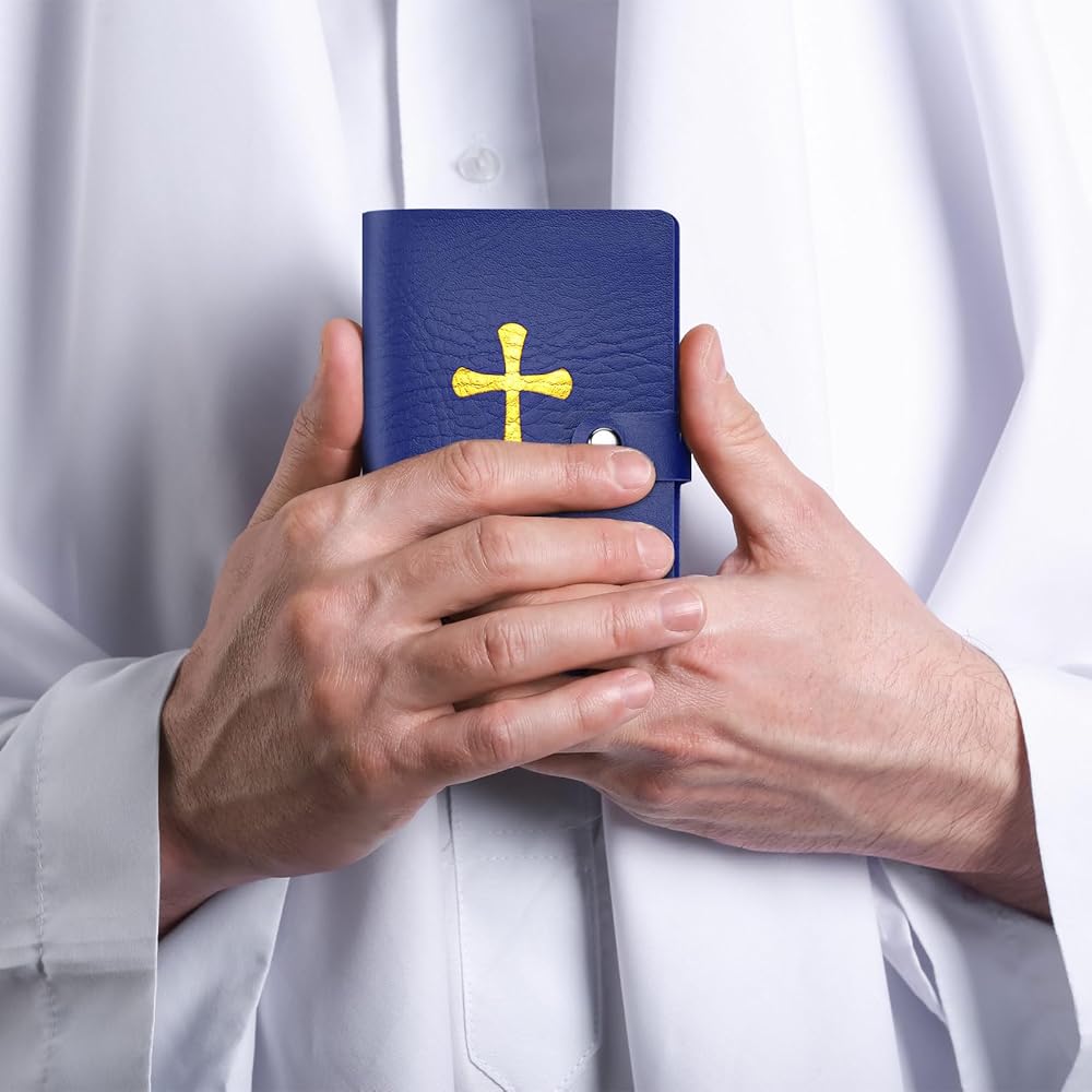 Eersida 4 Pcs Holy Card Holder Carrying Each Case Hold To 40, Prayer Holder