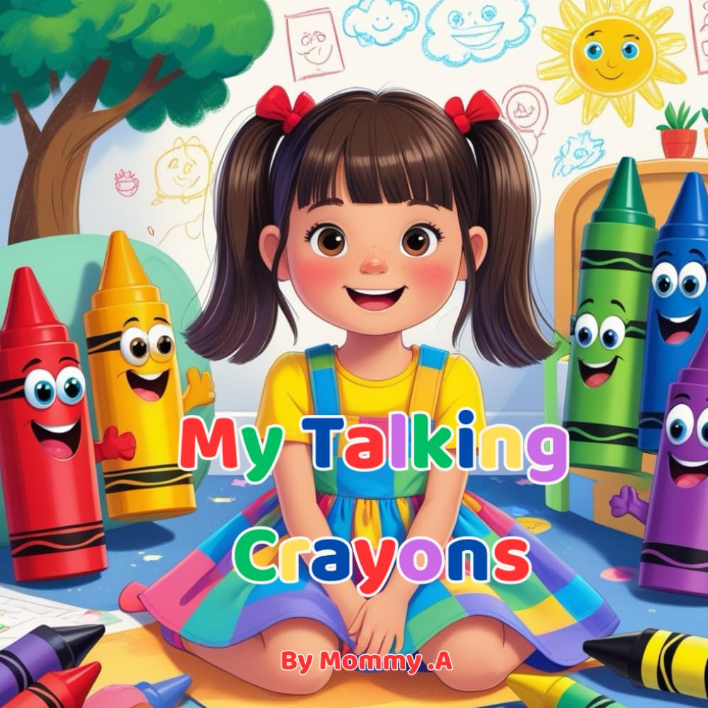 My Talking Crayons: A Colorful Friendship Inside Mimi’s Magical Crayon Box
