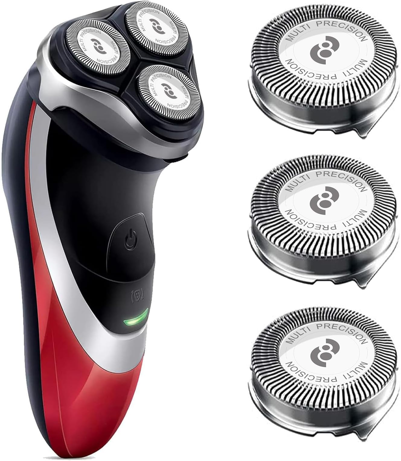 HQ8 Replacement Heads Compatible with Philips Norelco Aquatec Shavers, Razor Blades Suitable for Philips Aquatec Heads, HQ8 Heads (3-pc Pack)