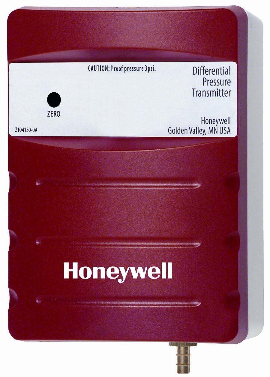 Honeywell, Inc. P7640B1016 Differential Pressure Sensor, Duct Mount, No
