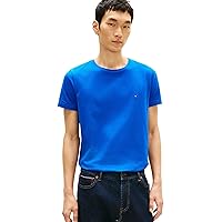 Tommy Hilfiger Uomo Stretch Slim Fit Tee Mw0mw10800 Maglietta a Maniche Corte