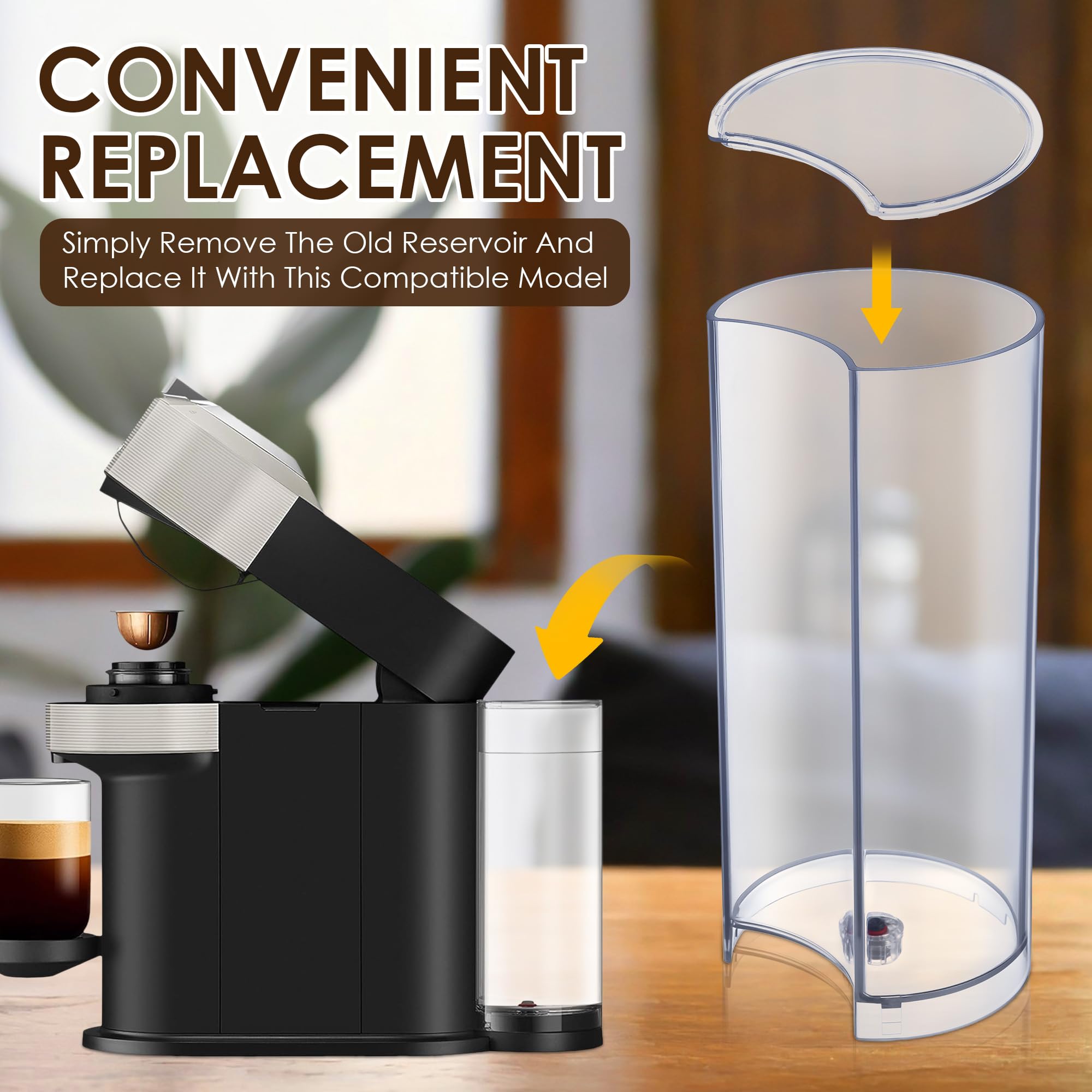 Amazon.com: Feekoon Water Tank Reservoir & Lid Cover Replacement