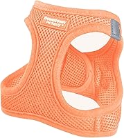Vista 23 de Downtown Pet Supply Arnés para perros y gatos de taza, antitirones, XX-Pequeño, color caqui - Arnés ajustable con tela de malla acolchada y ribete