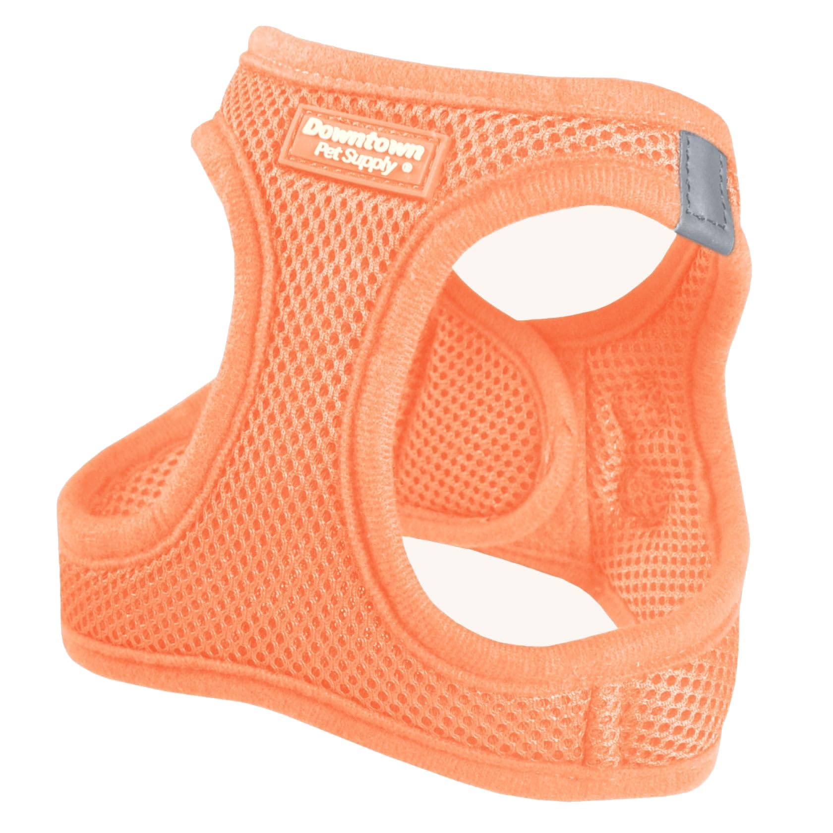Downtown Pet Supply Step in Dog Harness for Large Dogs - Adjustable, Escape Proof Dog Harness with Reflective Trim - All-Weather, Fast-Drying Padded Mesh Fabric - Tangerine, Large — image 1