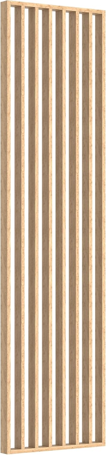Divisore lamellare in rovere naturale 58x275 cm