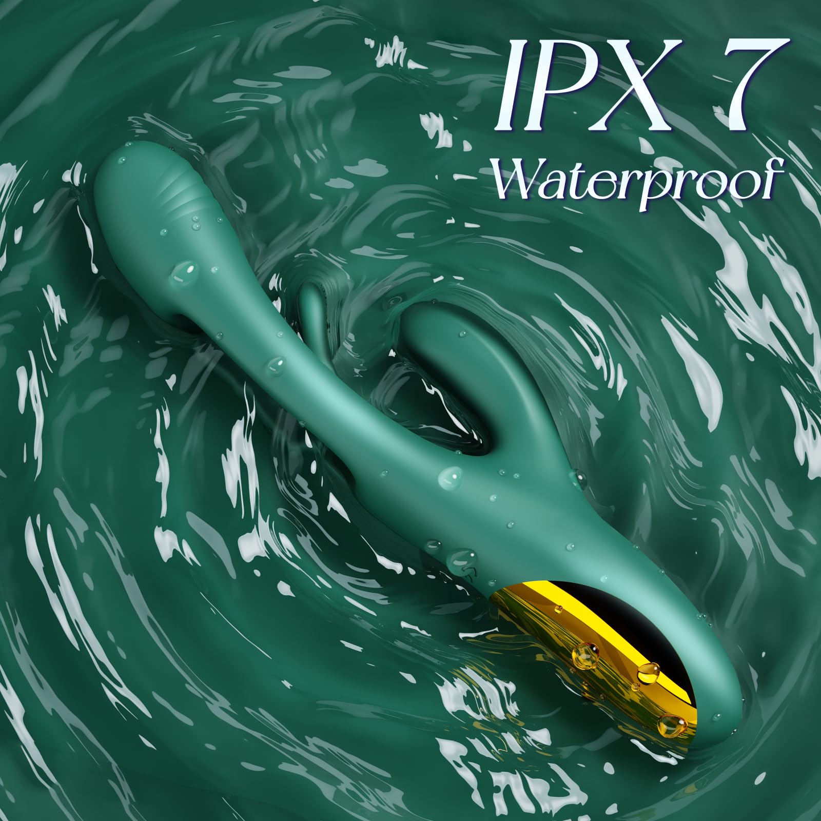 Vibrator Dildo Rabbit Sex Toys -LOVENOTE G Spot Vibrator Massager for Women Clitoral Nipple Stimulation, 3 in 1 Sex Toys with 14 Vibration & 7 Tongue Licking Flapping, Adult Product Aurieel ()