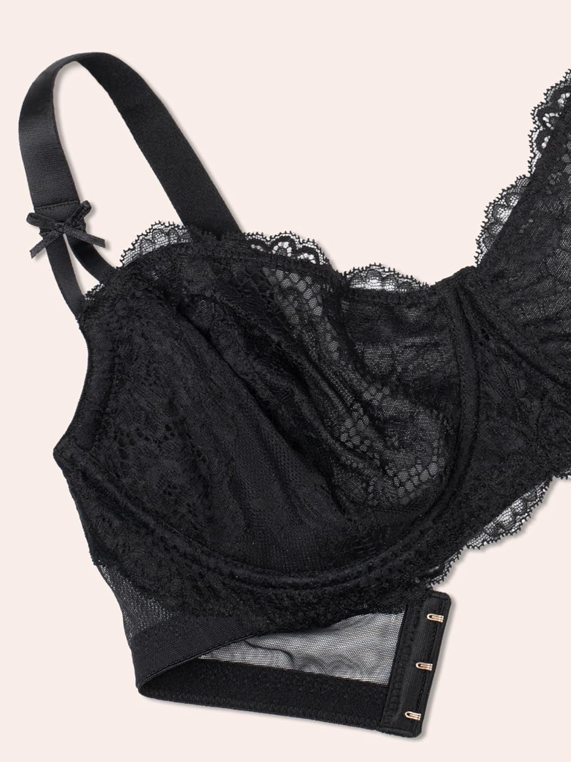 Smart & Sexy Womens Temptation Lace Balconette Bra - Image 4