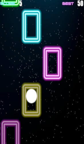 Neon Tiles Space Hop