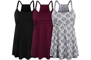 Women's Cotton Maternity Tank Tops - The Ultimate Comfort and Convenience for Nursing Mothers