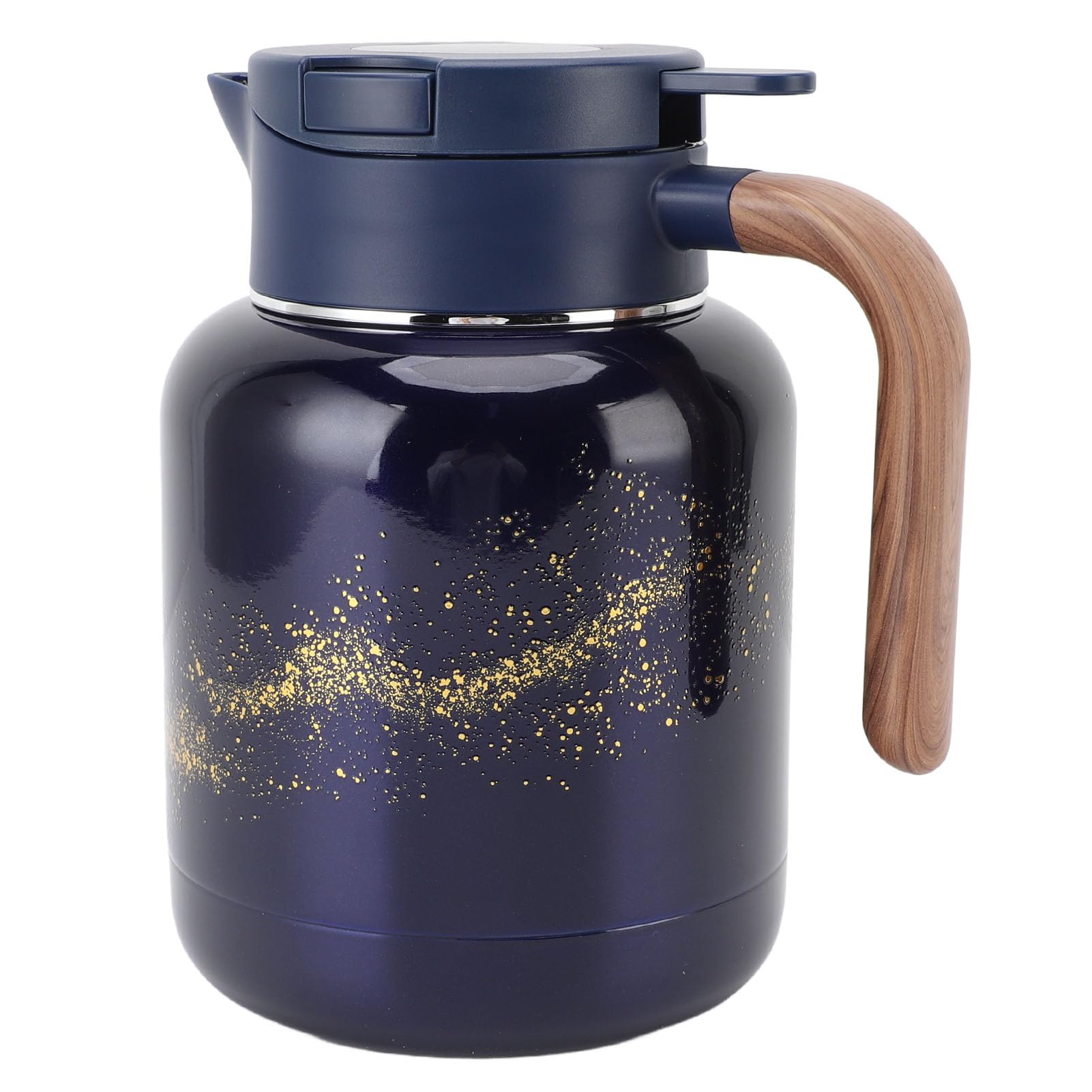 Izolowany dzbanek na herbatę 1300 ml Premium Ti Termiczny dzbanek do kawy ze stali nierdzewnej 304 Dozownik gorących napojów z cyfrowym wyświetlaczem do użytku domowego w biurze