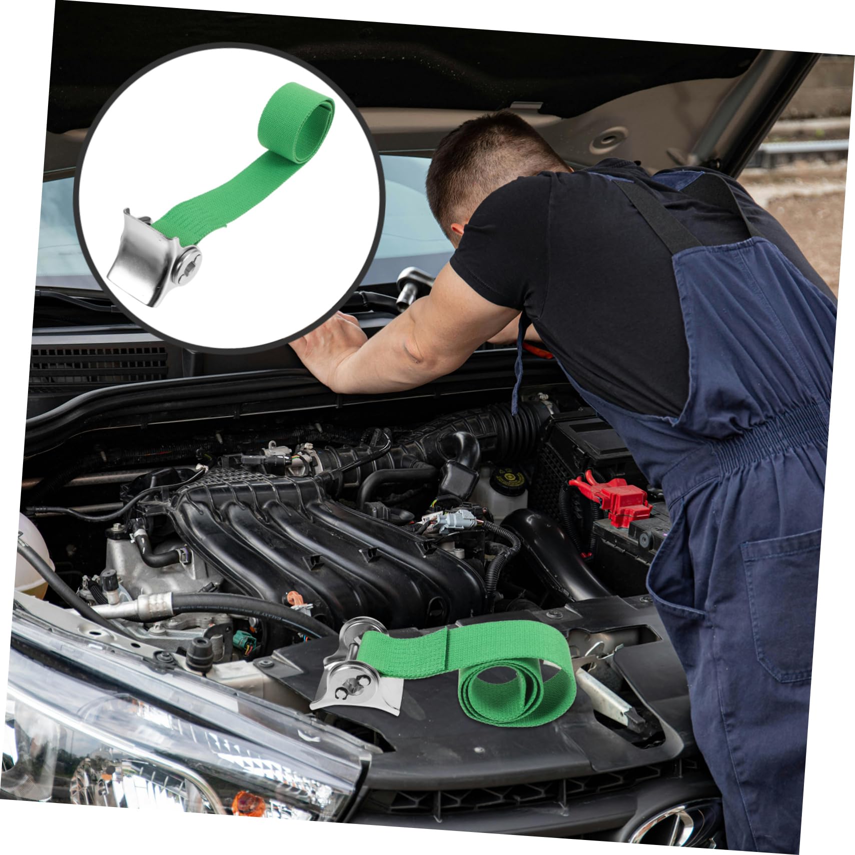 2stücke Canvas Strap Wrench Rutschfester Ölfilterschlüssel Für Müheloses Entfernen Von Ölfiltern Strapazierfähig Und Langlebig Für Und Motorräder
