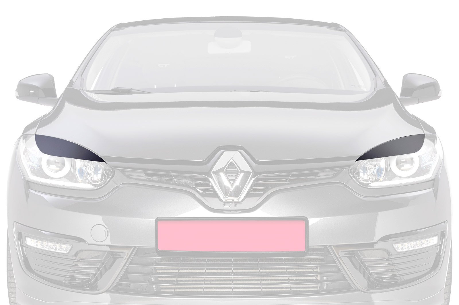 CSR-Automotive Scheinwerferblenden Kompatibel mit/Ersatz für Renault Megane III 3 SB247