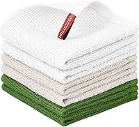 Vista 88 de Nialnant Paquete de 6 toallas de mano de cocina, grandes toallas de té de cocina 100% algodón, paños de cocina para secar platos 13x28 pulgadas