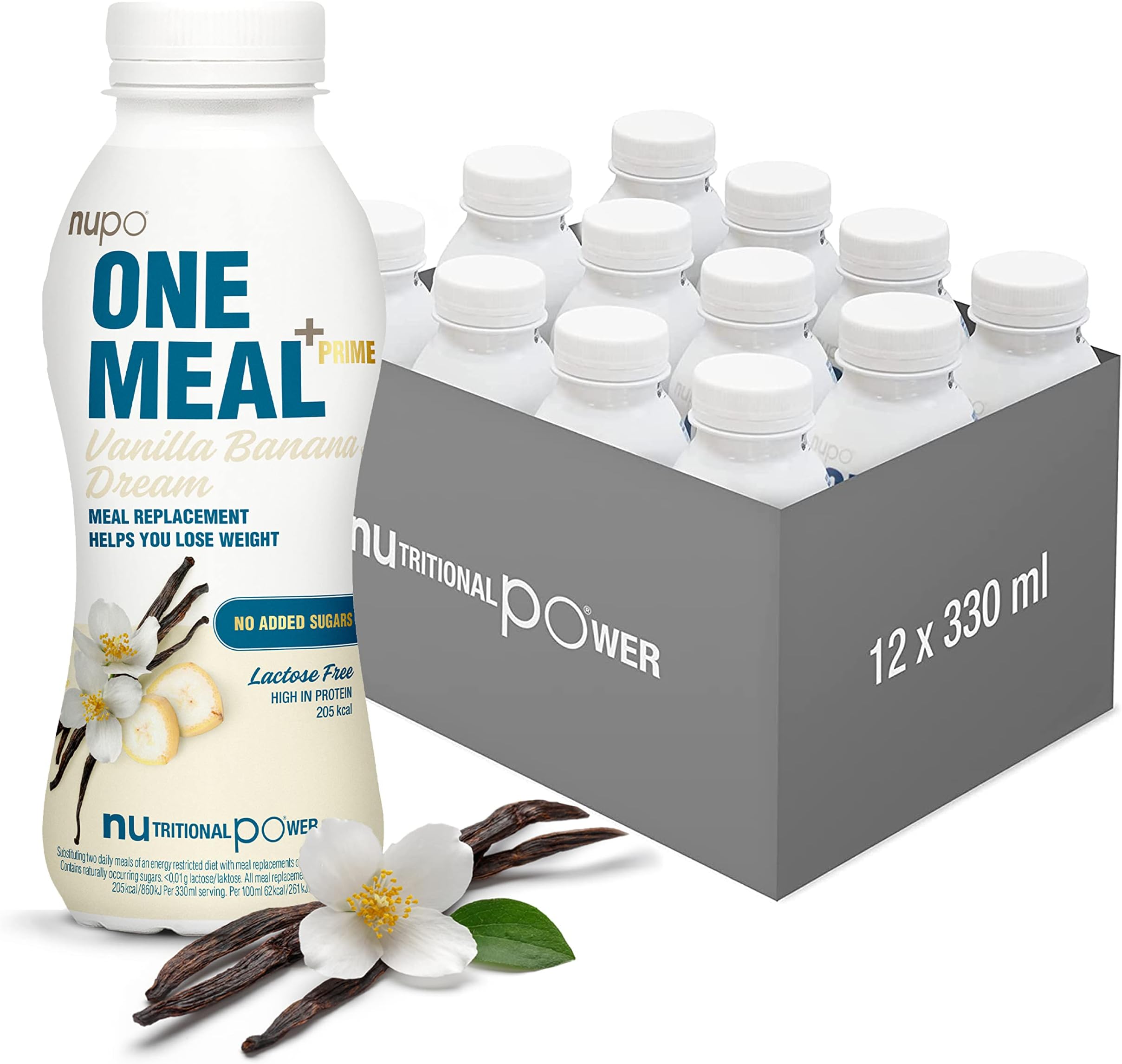 One Meal Prime Shake Vanilla Banana Dream 12 x 330 ml