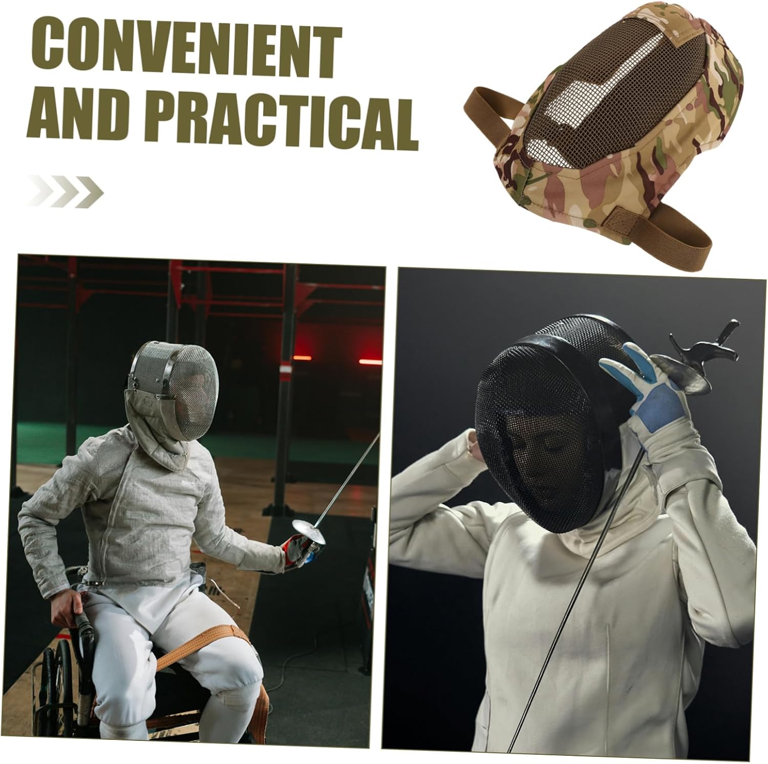 Full Face Steel Mesh Mask Protective Gear for Fencing Outdoor Training Police Operations Breathable Steel Mask with Shock Absorption Versatile Safety for Various Scenarios