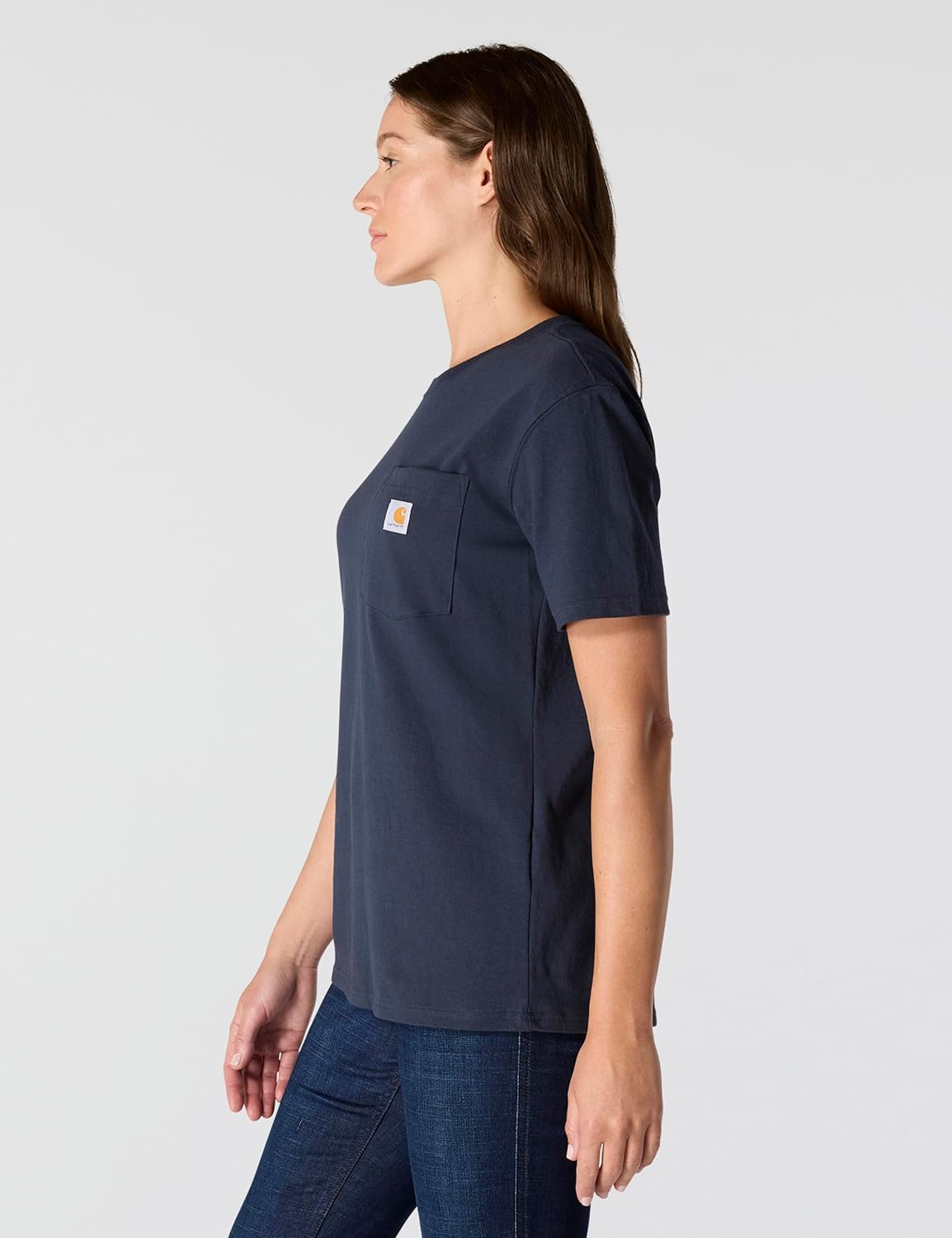 Carhartt Women’s Loose Fit Heavyweight Short-Sleeve Pocket T-Shirt - Image 2
