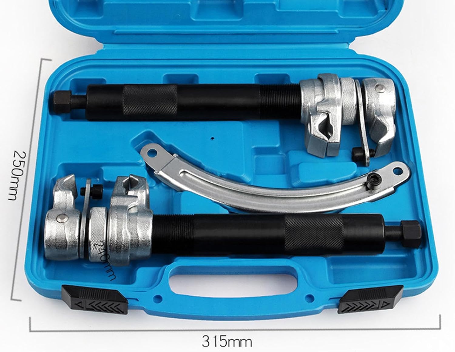 Coil Spring Compressor Tool with Bracket Repair,Portable Spare with Carrying Case for Automotive, UTV, Vehicle, ATV