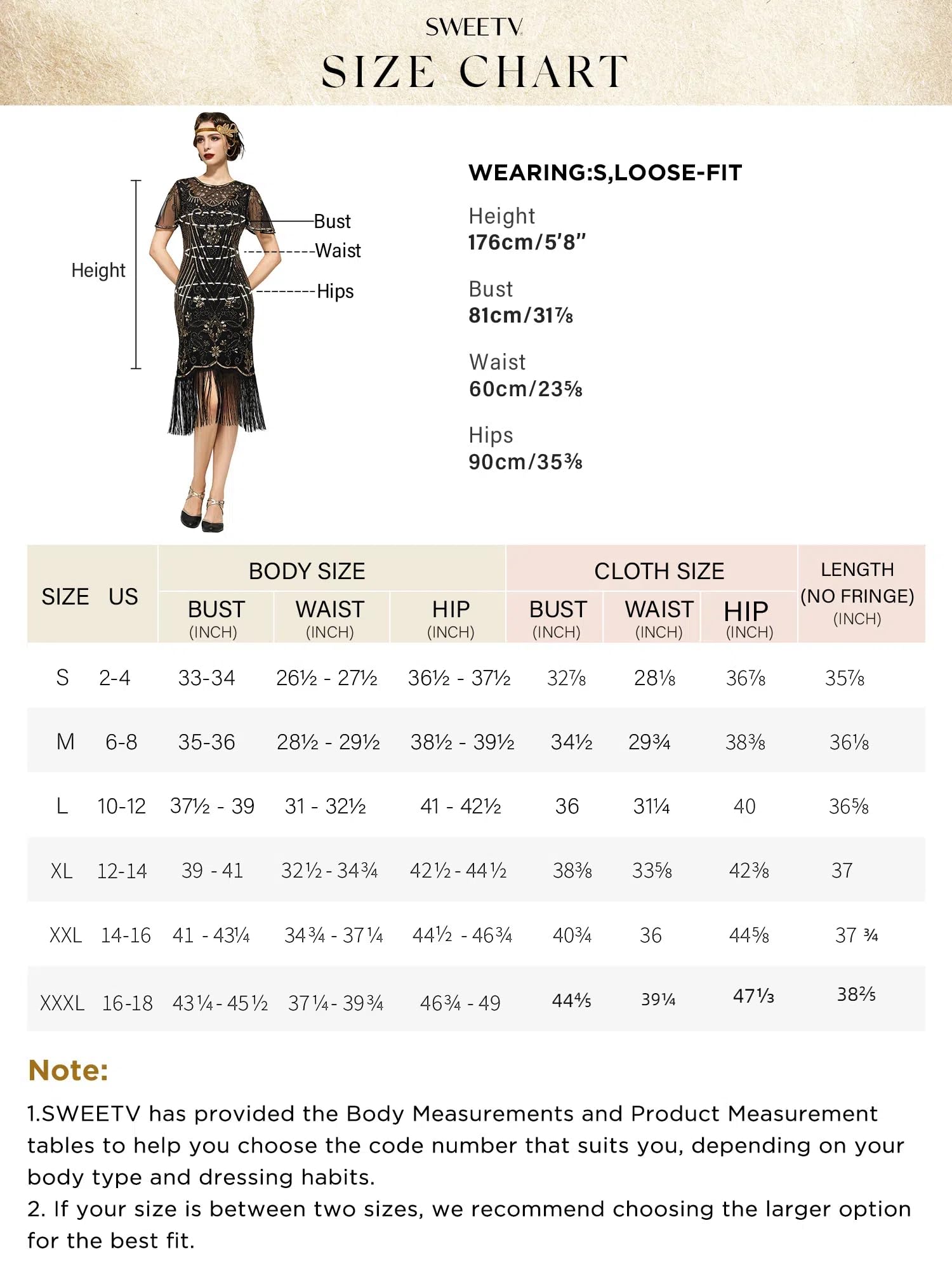 SWEETV 20er Jahre Kostüm Damen, Gatsby Kleid Damen mit 20er Jahre Kleid Accessoires, Charleston Flapper outfit