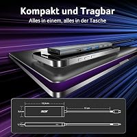 Acer 8 az 1-ben USB-C Hub 10Gbps 4K HDMI Docking Station 100W PD 8