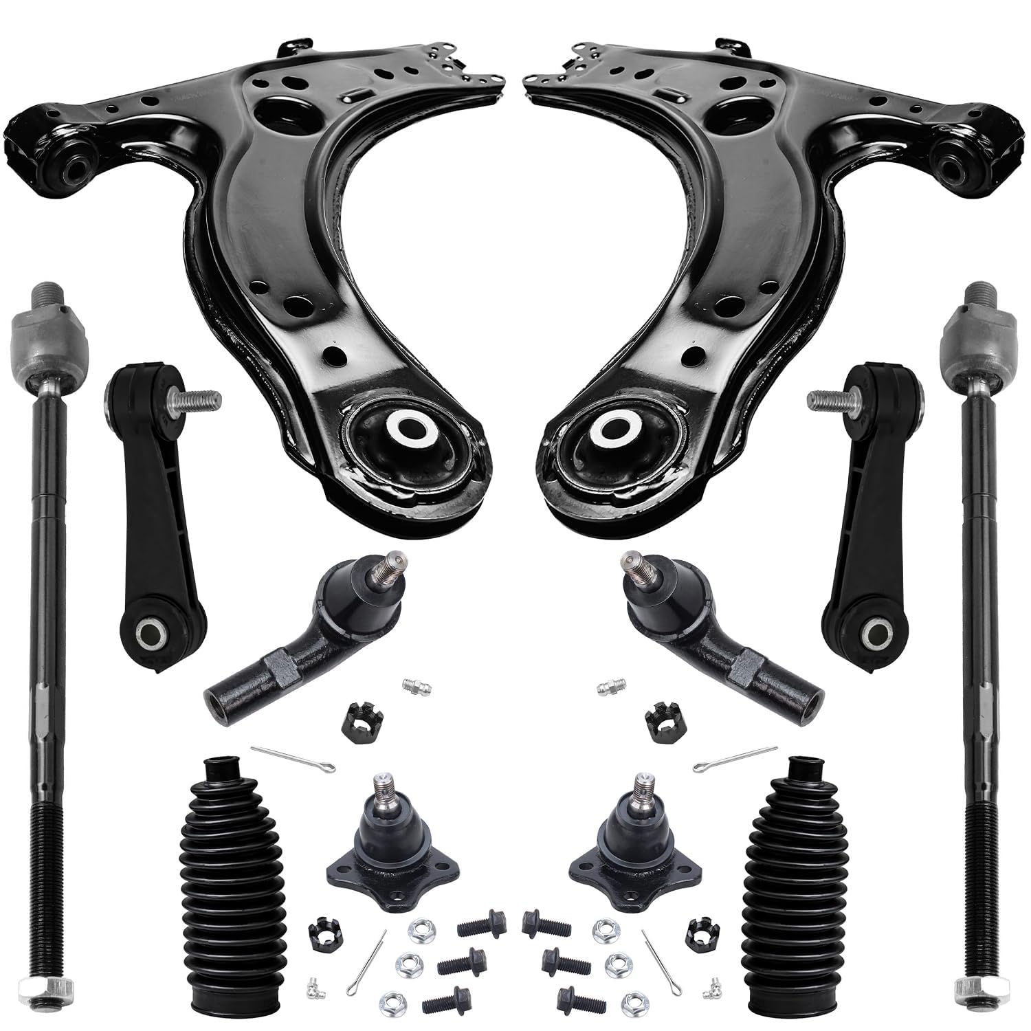 Detroit Axle - Front End Suspension Kit for Volkswagen Golf Beetle Jetta 2