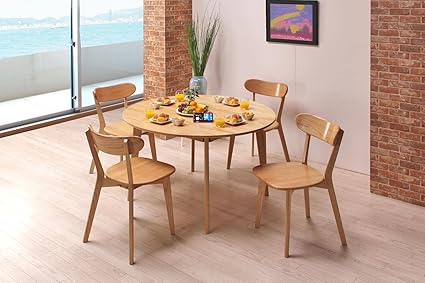 Amazon Canow ダイニング5点セット 無垢材 オーク 円形 丸 ダイニングテーブル 幅1cm 高さ71cm 単品 4人掛け 木製 テーブル 食卓机 おしゃれ 北欧 ナチュラル リビングテーブル オペラdx ダイニングテーブル オンライン通販 Amazon Canow ダイニング5点セット 無垢材 オーク 円形 丸 ダイニングテーブル 幅1cm 高さ71cm 単品 4人掛け 木製 テーブル 食卓机 おしゃれ 北欧 ナチュラル リビングテーブル オペラdx ダイニングテーブル オンライン通販