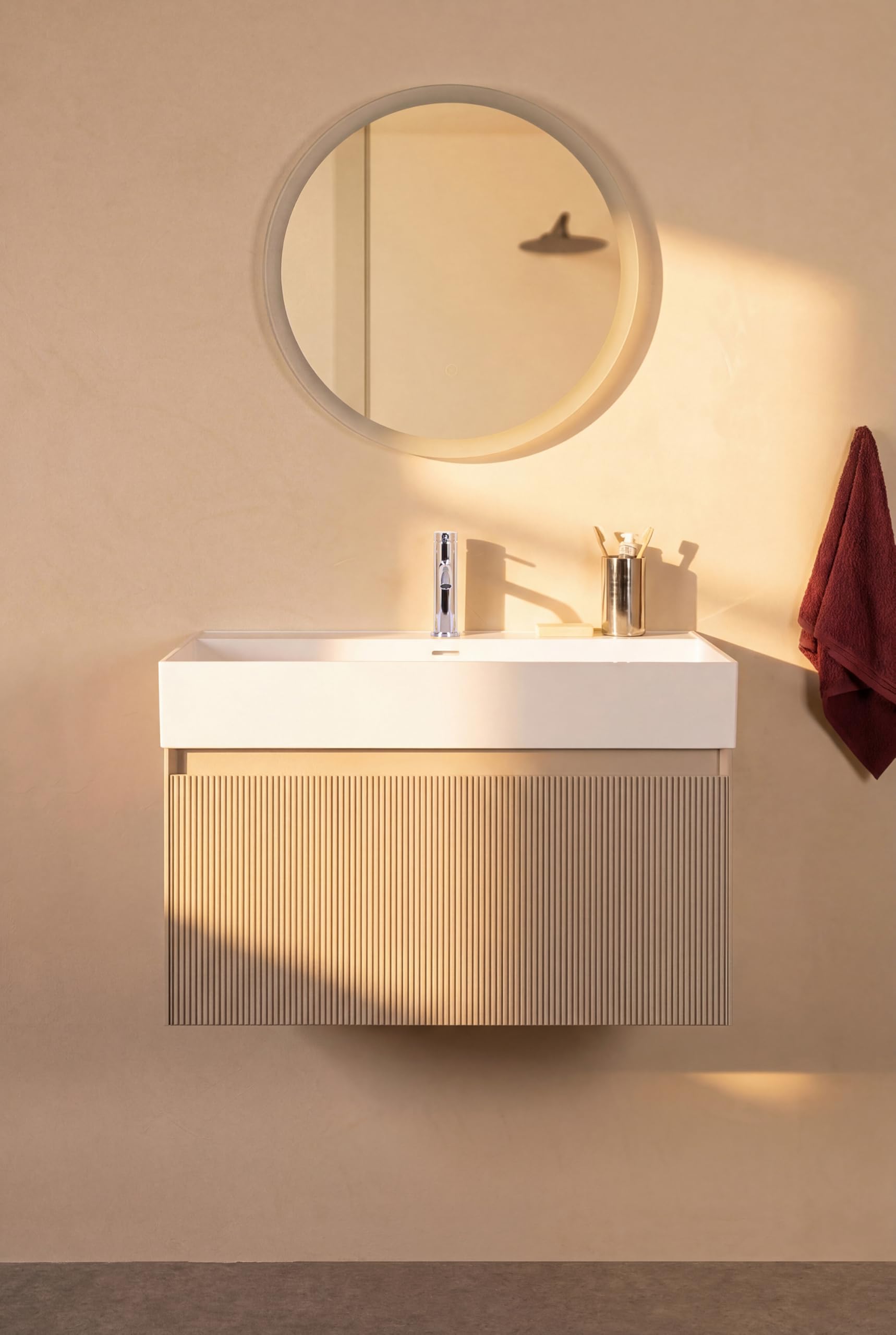meuble salle de bain suspendu nigel 80