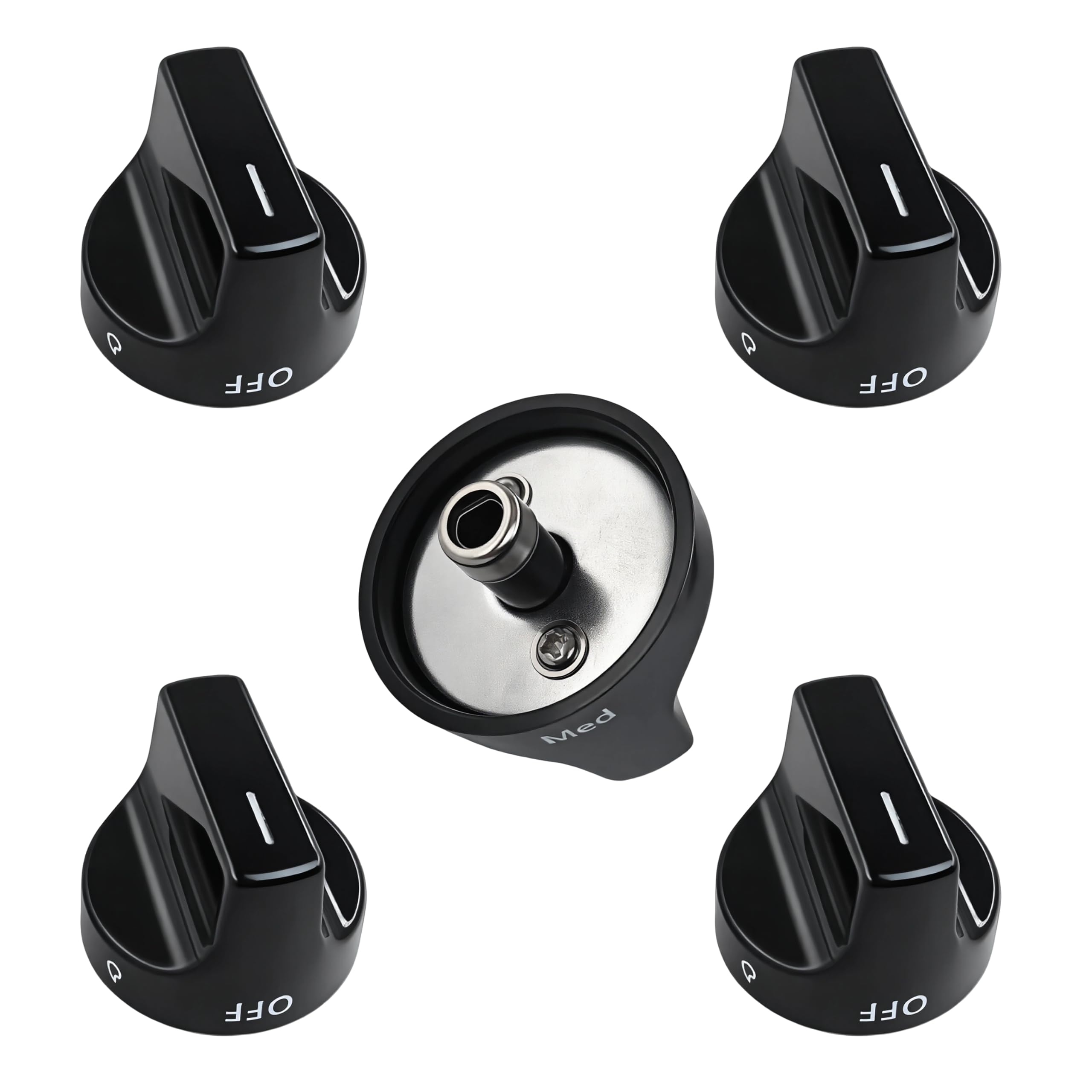 Manopole di ricambio per stufa Whirlpool W11620557 (5)