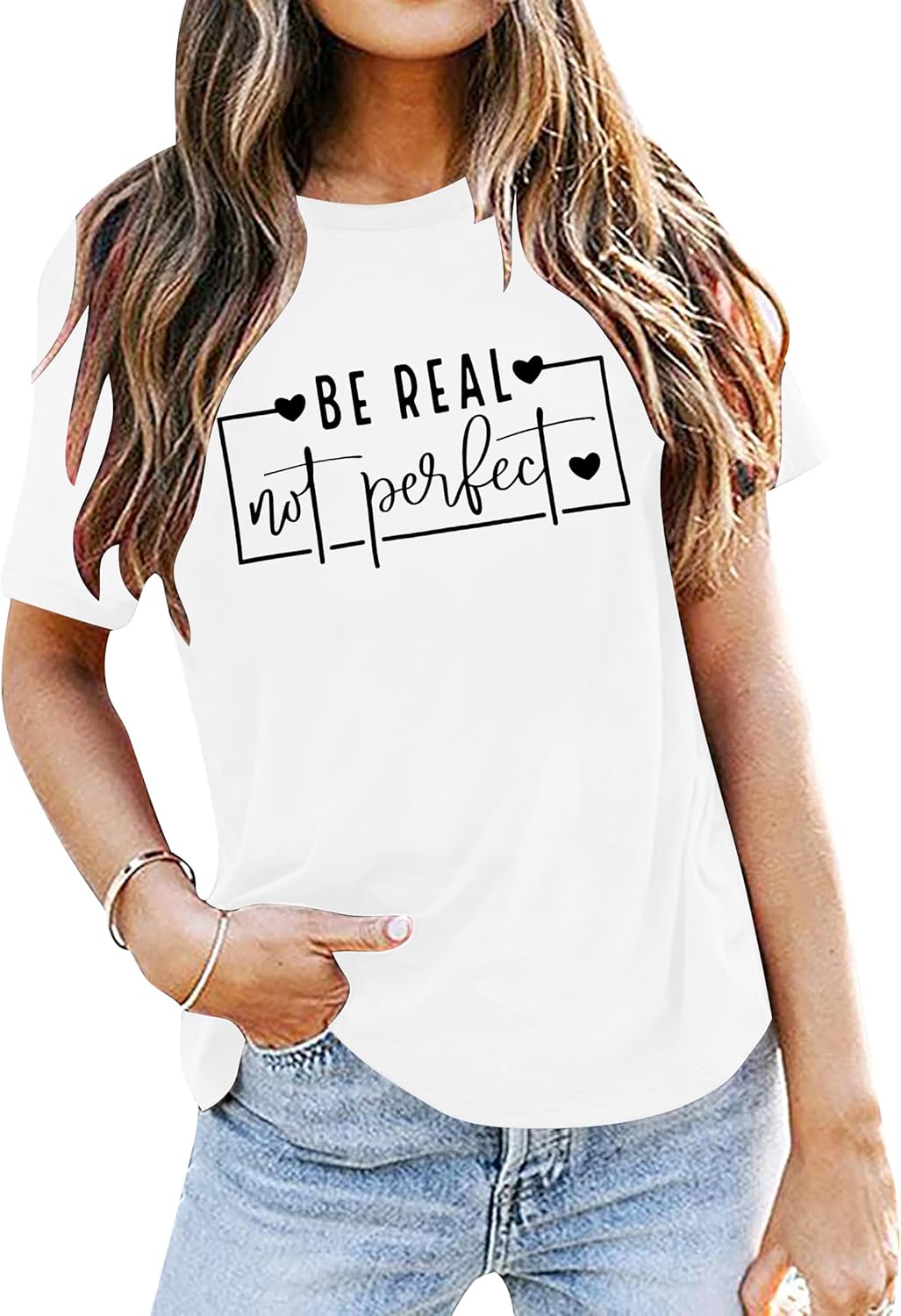 QLIPIN Women's T Shirt Boho Graphic Loose Tees Short Sleeve Casual Inspirational Tops - Image 6