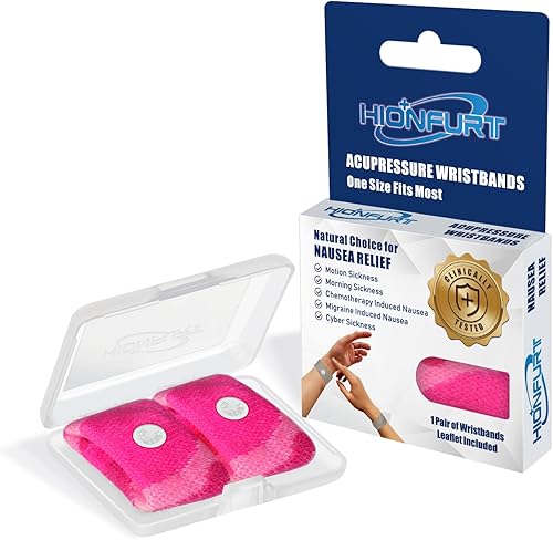 Vista 36 de Motion Sickness Bands Anti Náuseas Pulsera Ver 1-2 Pares Camo Azul, Camo Rosa