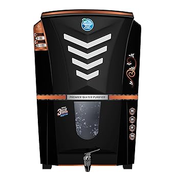 AQUA D PURE 4 in 1 Zinc Filter Technology RO Water Purifier with 10 Stage Purification Filtration, UV, UF, TDS Adjuster and 12 Litre Storage Tank with Multisource water Compatibility