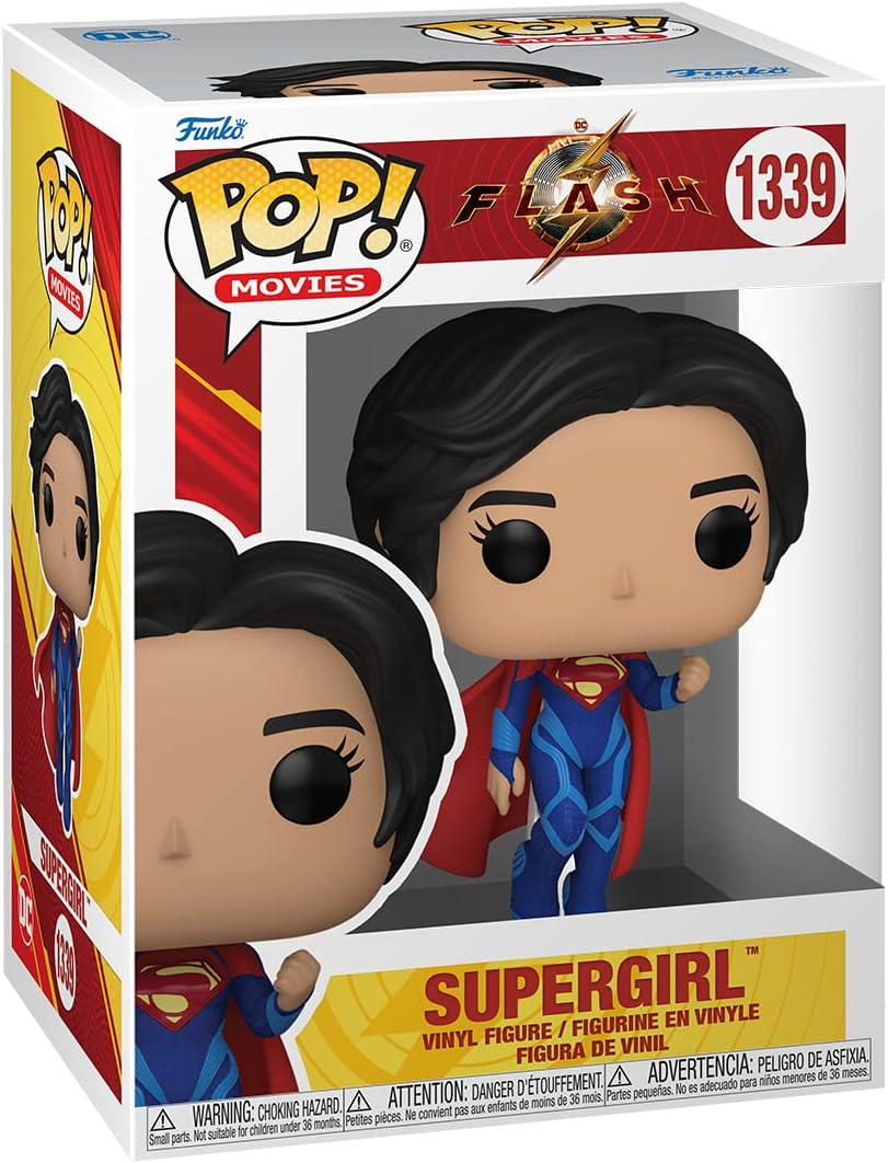 Funko POP! Movies: DC - The Flash - Supergirl - DC Comics - Collectable Vinyl Figure - Gift Idea - Official Merchandise - for Kids & Adults - Comic Books Fans - Model Figure for Collectors