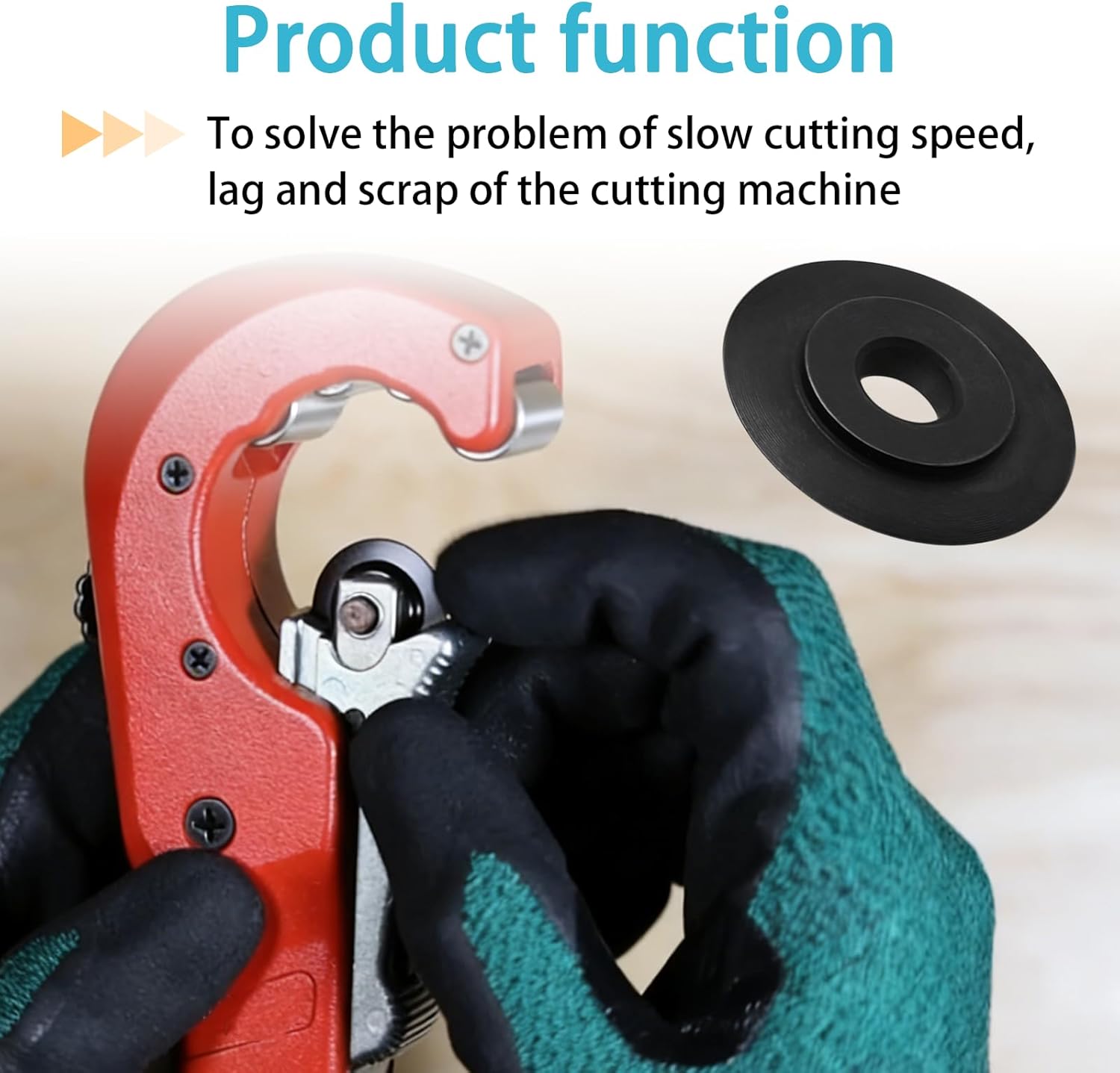 4-Pack 48-22-4256 Copper Tubing Cutter Wheels Replacement For 48-22-4253 48-22-4252 48-22-4254 48-22-4258 48-22-4250 48-22-4251 48-22-4259