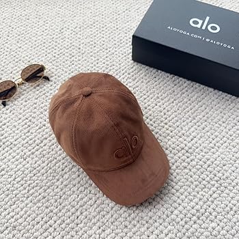 Amazon | [ZGHQHCDRH] ALOコーデュロイ キャップ, ブラウン