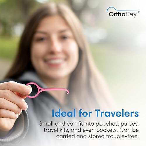 Miniatura 7 de OrthoKey Herramienta de extracción transparente de alineador herramienta de extracción para soportes y retenedores extraíbles limpiador de retenedor