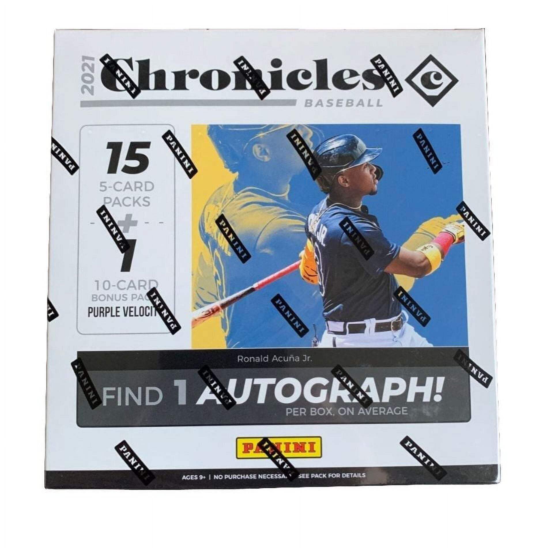 Amazon.com: 2021 Panini Chronicles Baseball Mega Box - 15 Packs