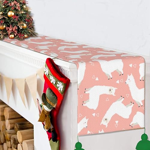 Miniatura 6 de Christmas Table Runner Christmas Runner for Table Seasonal Winter Chriatmas Holiday Decor for Indoor Outdoor Dining Table Decorations Camino de