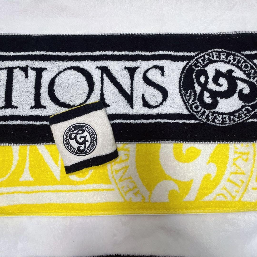 GENERATIONS 黒タオル GENERATIONS 武者修行 マフラータオル