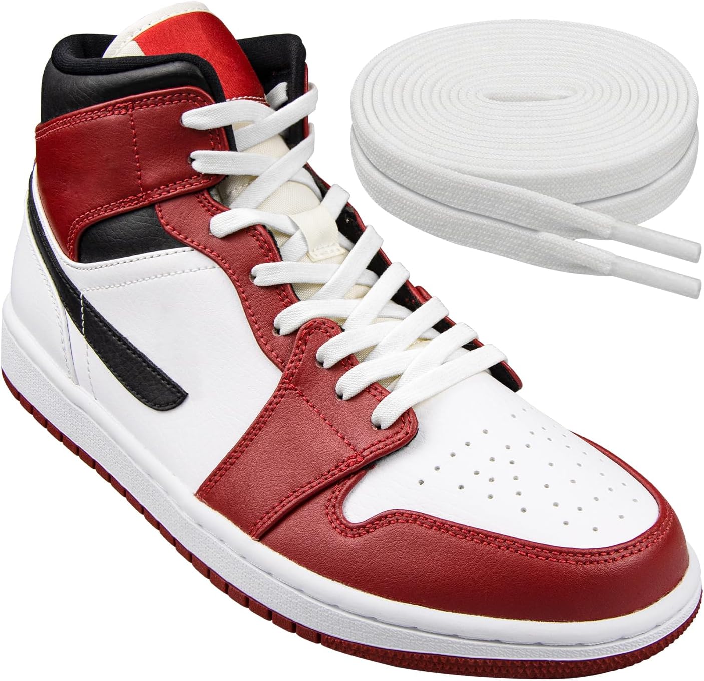 how long are jordan 1 laces high