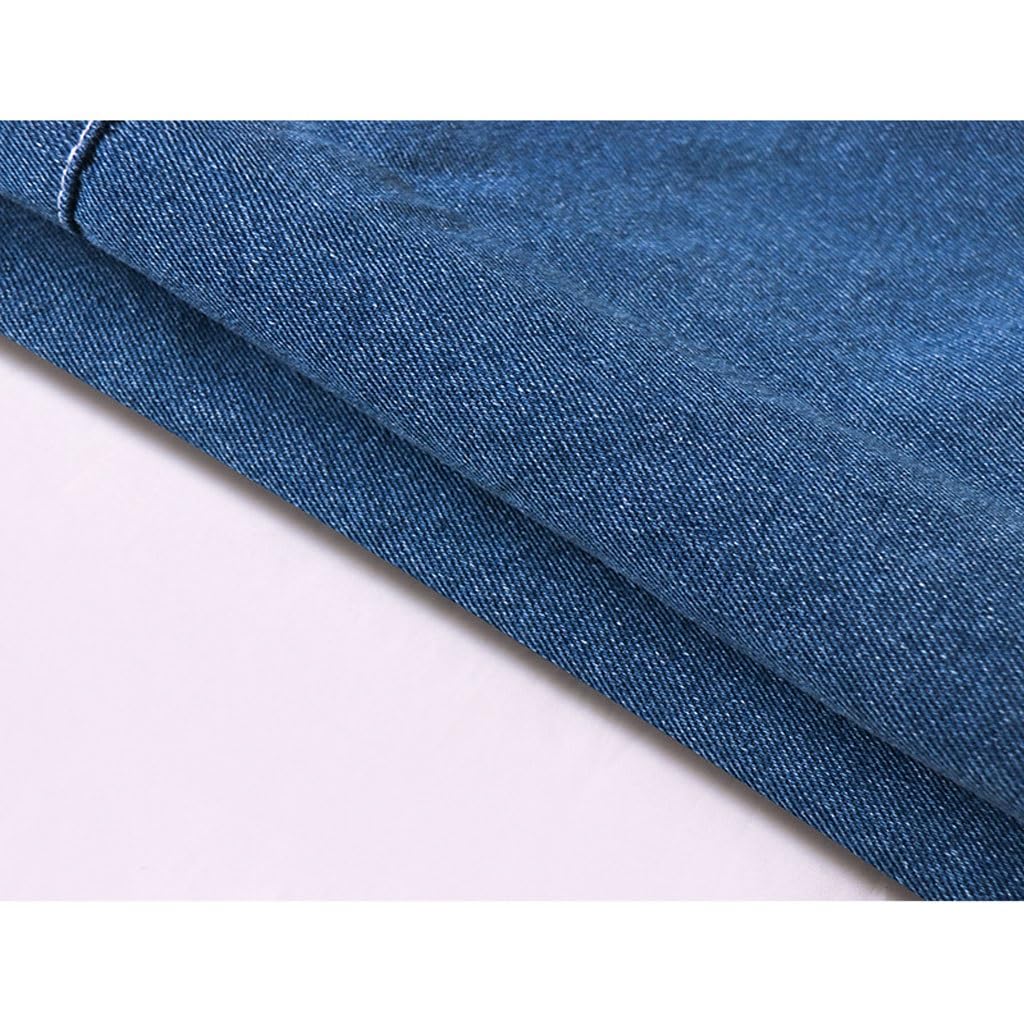 Delantal de Cocinero Delantal de trabajo de mezclilla té de la leche café barbero hombres y mujeres cocina restaurante ropa de trabajo Delantales de Cocina