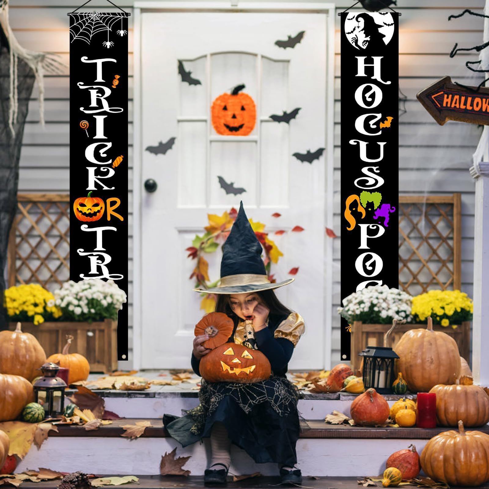 Baner na ganek Halloween